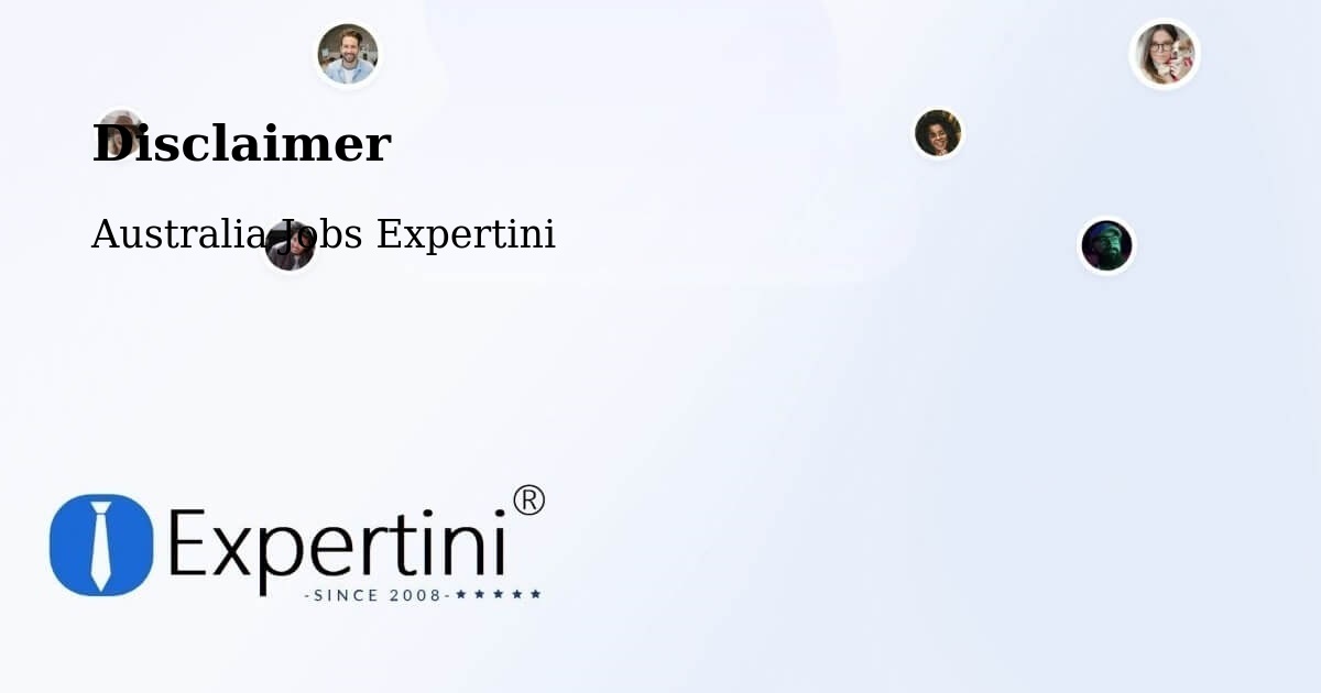 Disclaimer – Balcatta - Australia Jobs Expertini