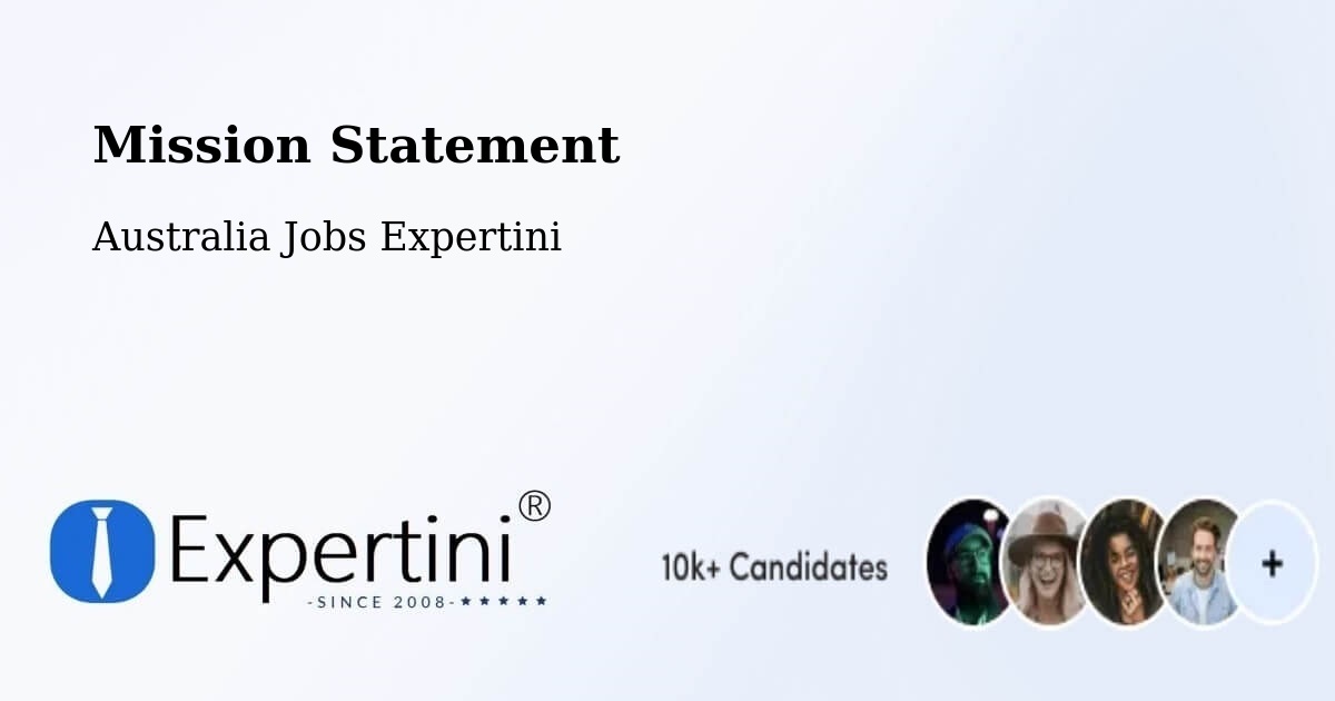 Corporate Mission – Balcatta - Australia Jobs Expertini