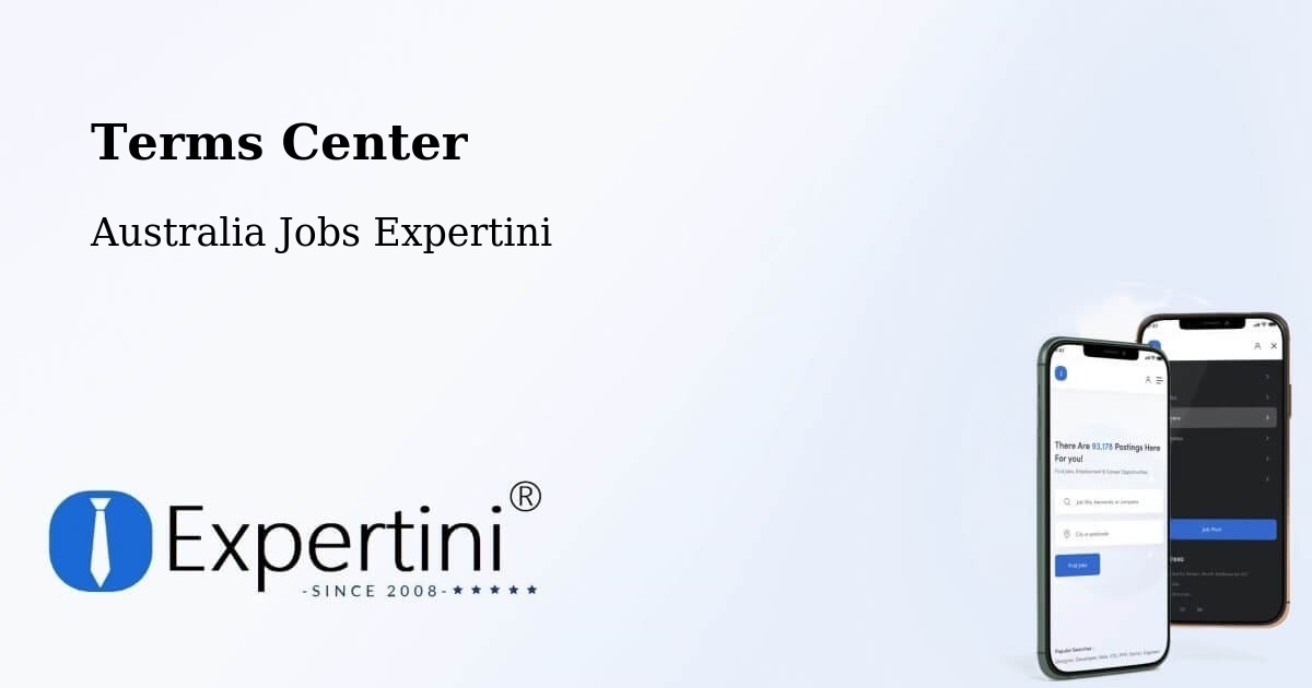 Terms of Service – Balcatta - Australia Jobs Expertini